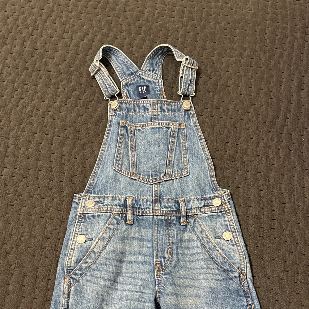 GAP Kids Light Blue Denim Overalls
